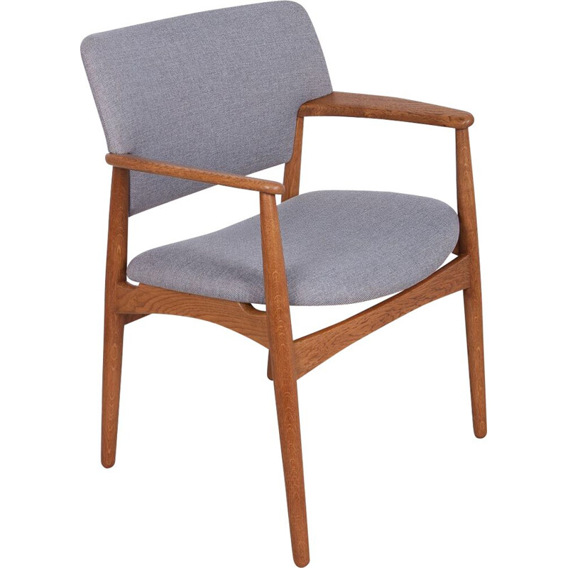 fauteuil gris vintage