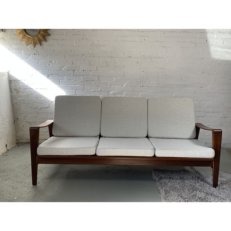 Vintage sofa by Arne Wahl Iversen for Komfort, Denmark 1960s