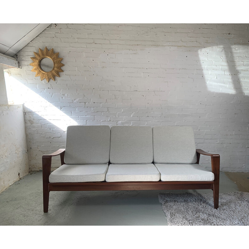 Canapé vintage d'Arne Wahl Iversen pour Komfort, Danemark 1960