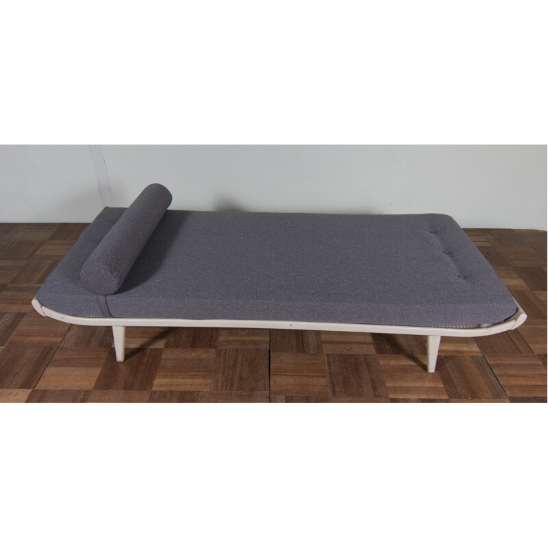 Dutch Auping "Cléopatra" daybed in grey fabric, Dick CORDEMEIJER - 1950s