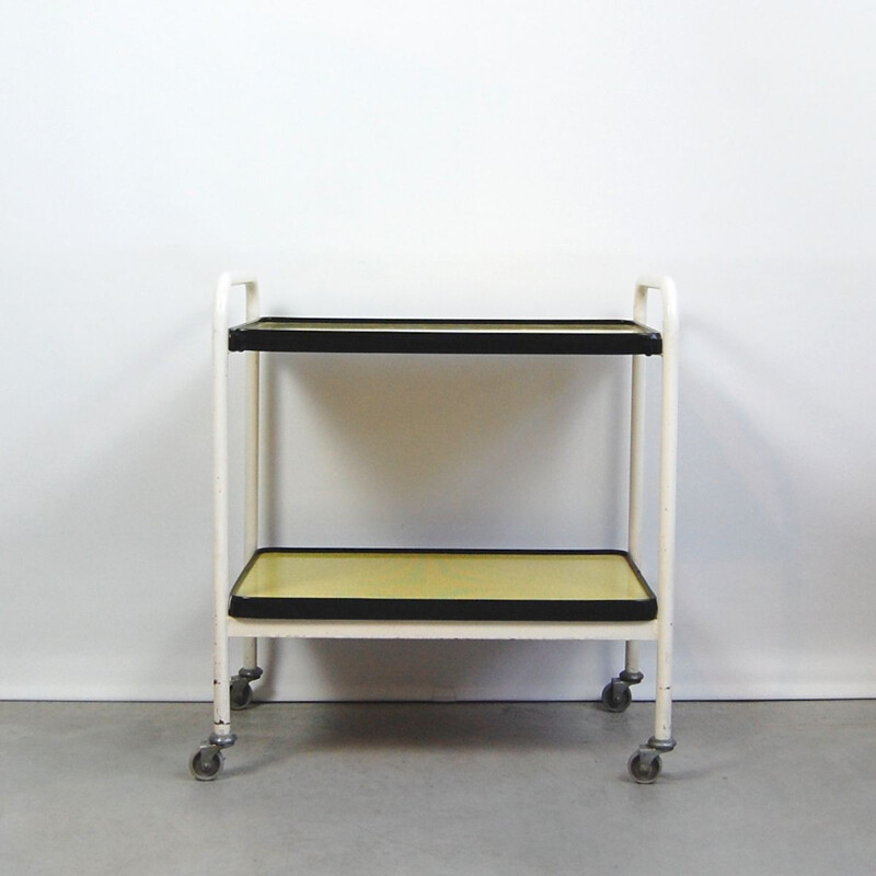 Vintage 62 metal cart by Meurop, 1962