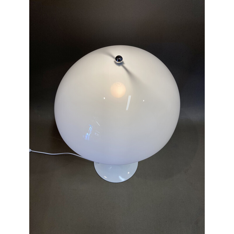 Vintage scandinavian lamp white