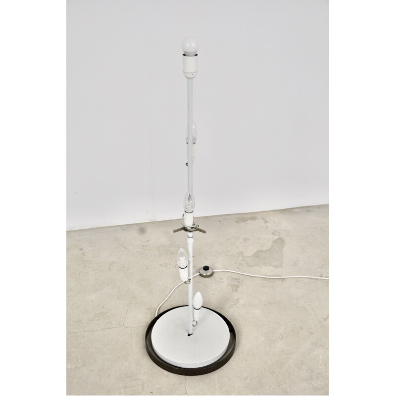 Vintage Lt316 floor lamp in Murano glass by Carlo Nason for Mazzega, 1970