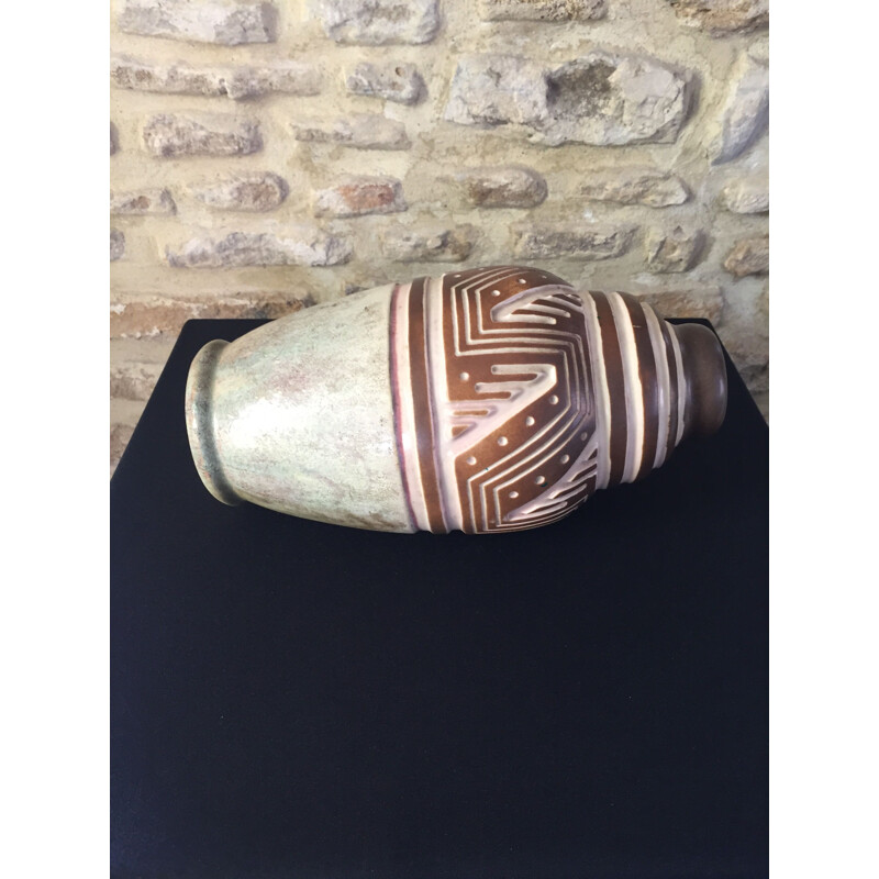 Vase art déco vintage mougin nancy de Géo Condé