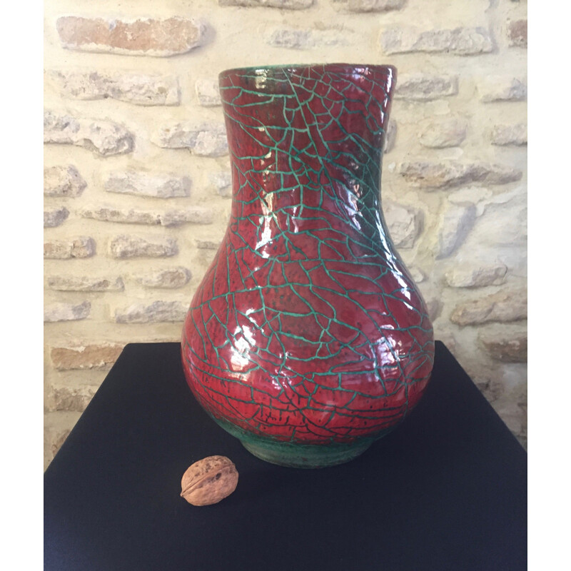 Vintage-Vase aus Keramik aus Accolay