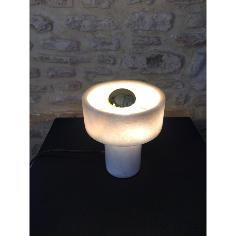 Vintage Stone lamp in marmer van Tom Dixon