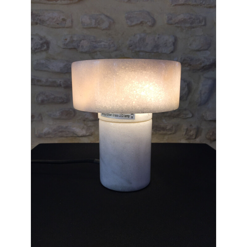 Vintage Stone marble lamp by Tom Dixon