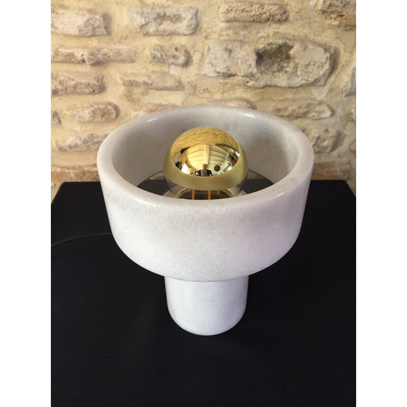 Vintage Stone lamp in marmer van Tom Dixon