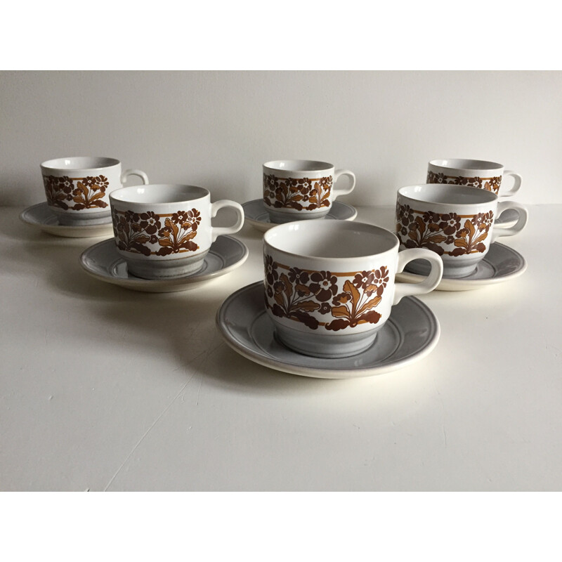 Set da caffè in ceramica vintage di Kiln Craft