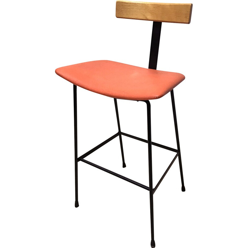 Mid Centry Kandya bar stool, Franck GUILLE - 1950s