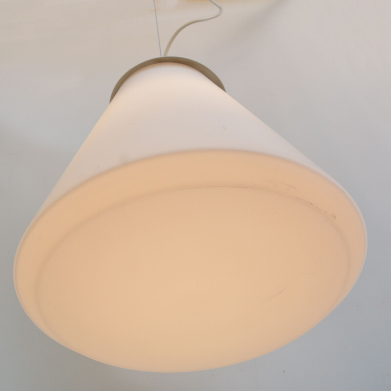 Vintage pendant lamp by Polam Wrocław, Poland 1970s