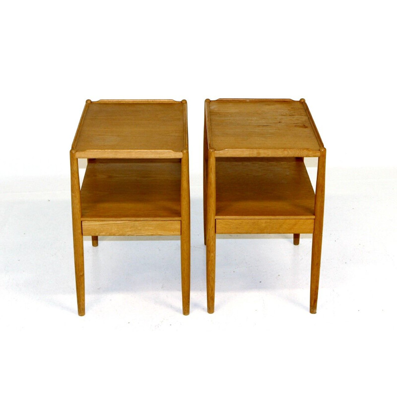 Paire de table chevets vintage par Engström & Myrstrand, 1960