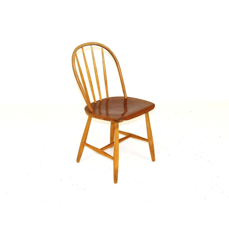 Set of 4 vintage teak chairs, 1960