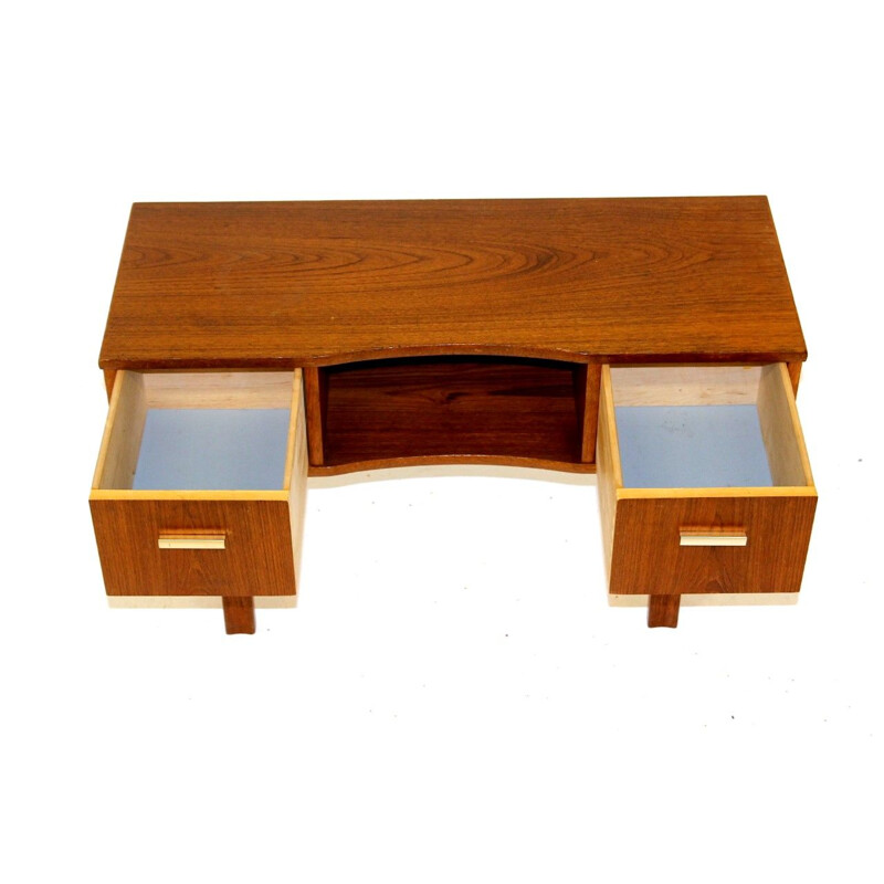 Vintage teakhouten console, Zweden 1970