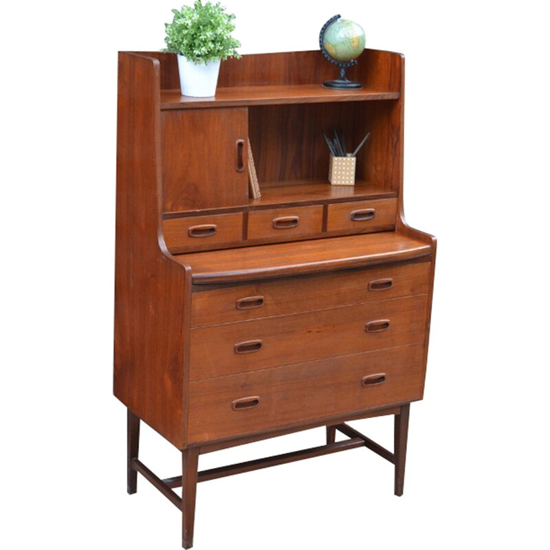 Scandinavian Secretaire in teak - 1960s