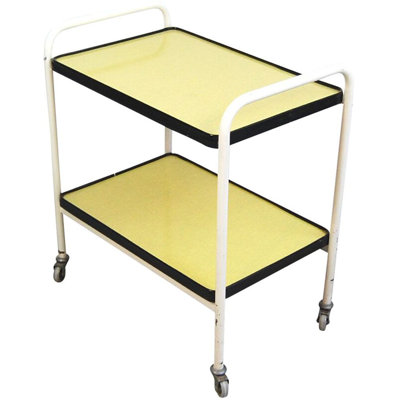 Vintage 62 metal cart by Meurop, 1962