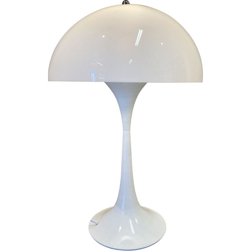 Vintage scandinavian lamp white