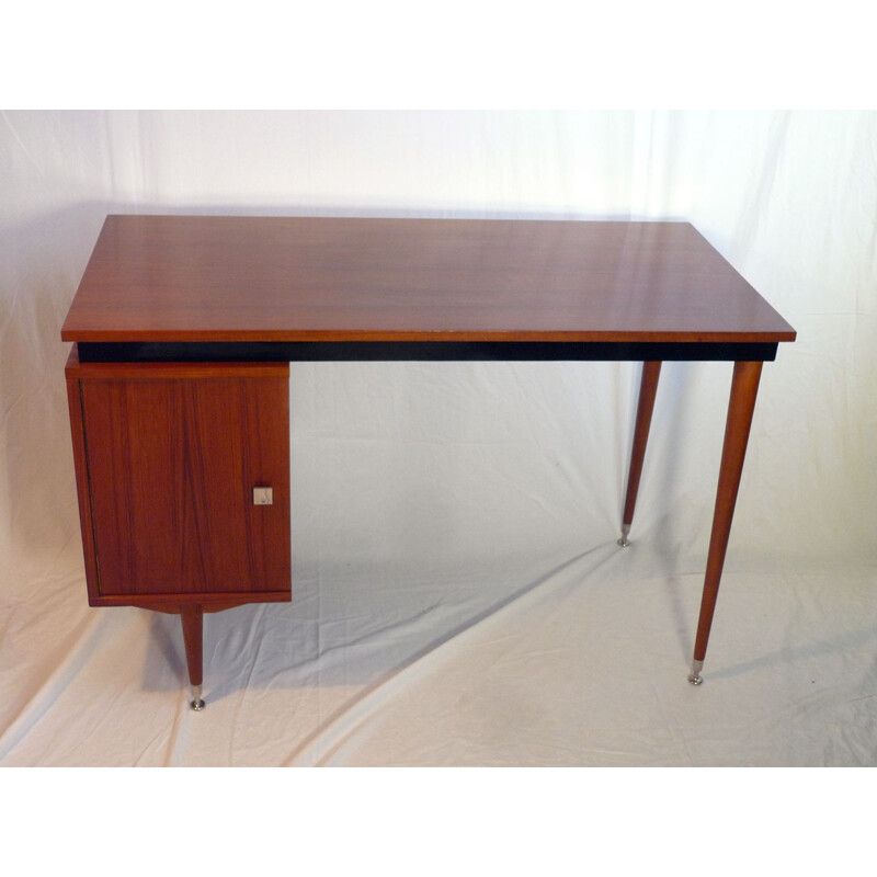 Vintage teak desk by Arne Vodder