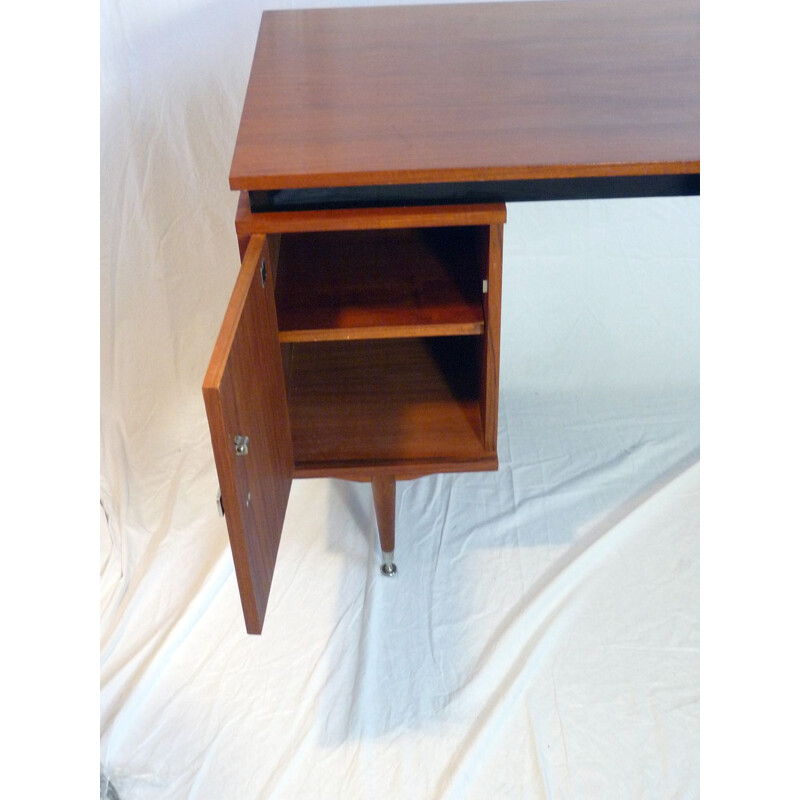 Vintage teak desk by Arne Vodder