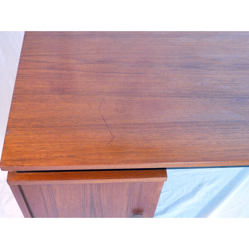 Vintage teak desk by Arne Vodder