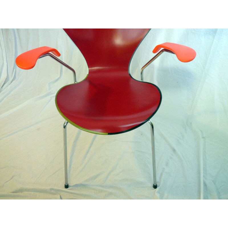 Vintage fauteuil serie 7 van Arne Jacobsen, 1955