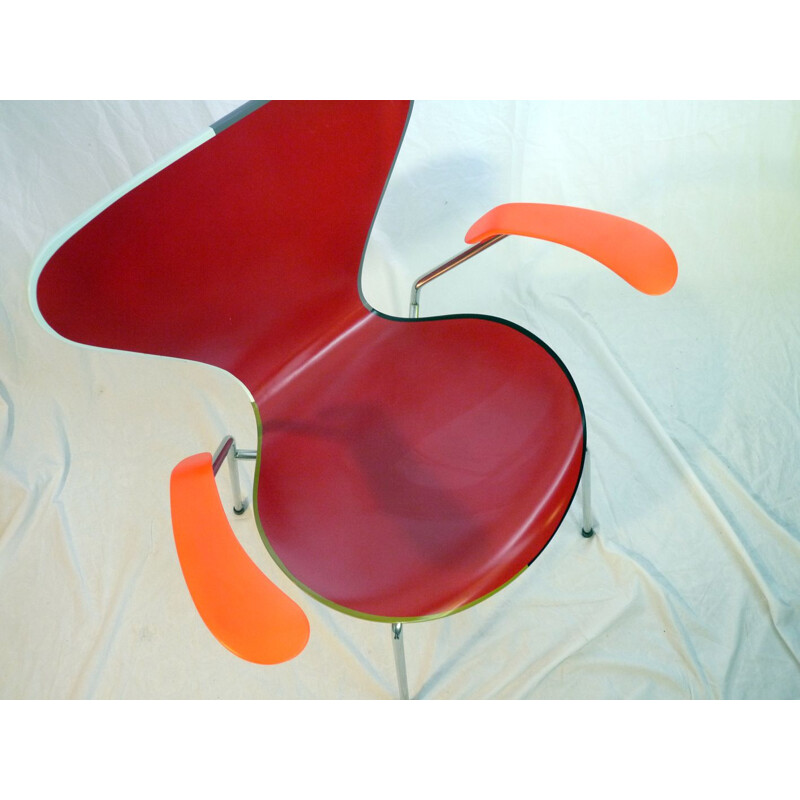 Vintage Sessel Serie 7 von Arne Jacobsen, 1955