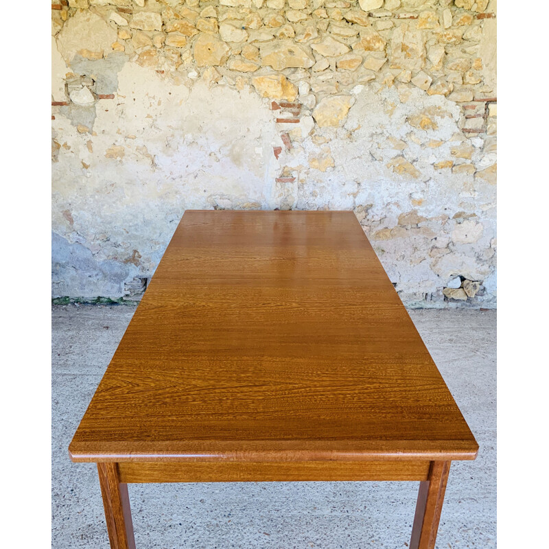 Scandinavian vintage teak table by Vdn Varufakta for Ikea, 1960