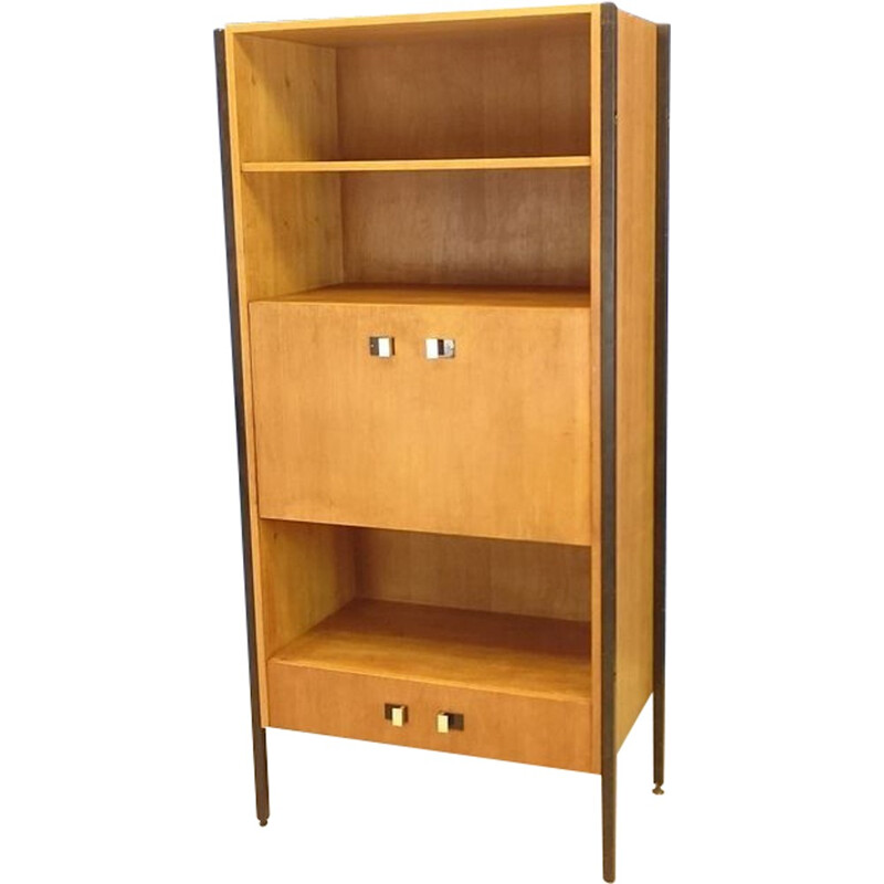 Vintage secretary in light oak - 1950s