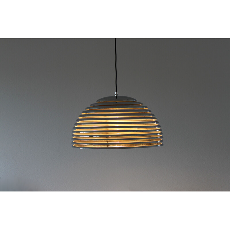 Vintage Saturno pendant lamp by Kazuo Motozawa for Staff, 1972