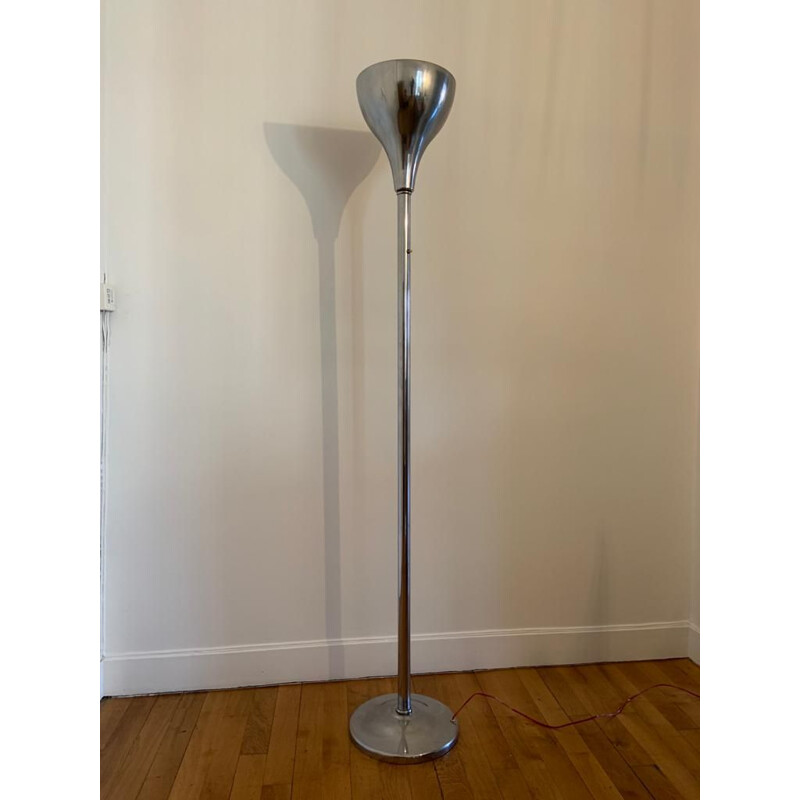 Vintage French floor lamp by Robert Mallet Stevens, 1930s