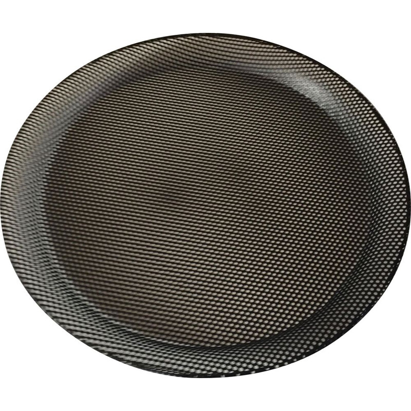 Vintage circular tray by Mathieu Mategot