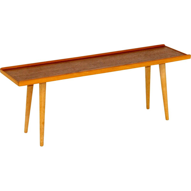 Table d'appoint vintage en teck, Suède 1960