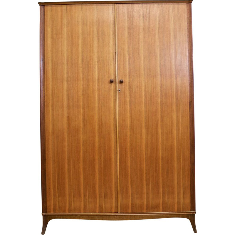 Teak & walnut vintage cabinet from Vesper, 1960s