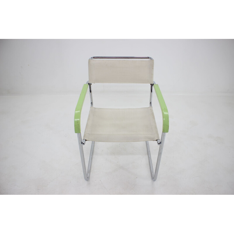 Poltrona Vintage B34 de Marcel Breuer para Thonet, Checoslováquia 1930