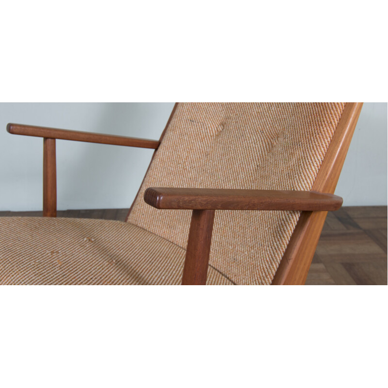 Tønder "Boomerang" rocking chair in teak, Sorensen Georg JENSEN - 1950s