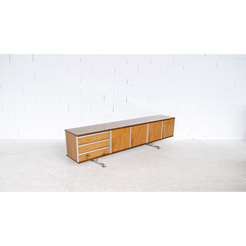 Vintage rosewood sideboard by Georges Frydman for Efa, 1970