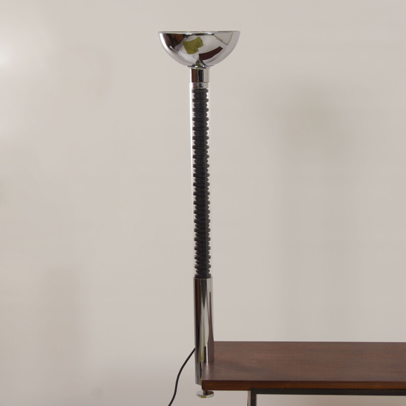 Chrome vintage table lamp with flexible arm by Cosack Leuchten, Germany 1970s