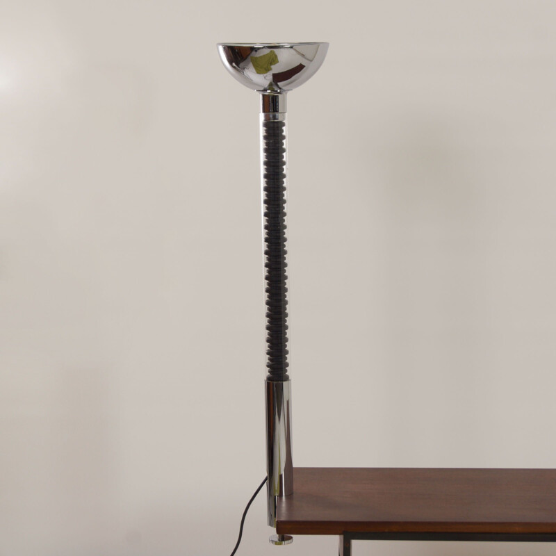 Lampe de table vintage chromée avec bras flexible par Cosack Leuchten, Allemagne 1970