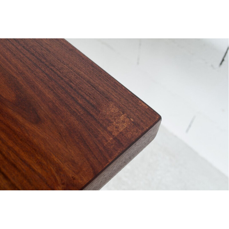 Vintage rosewood table by Georges Frydman for Efa, 1970