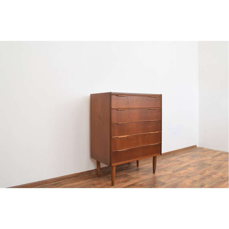 Mid-century Danish teak chest of drawers, 1960s