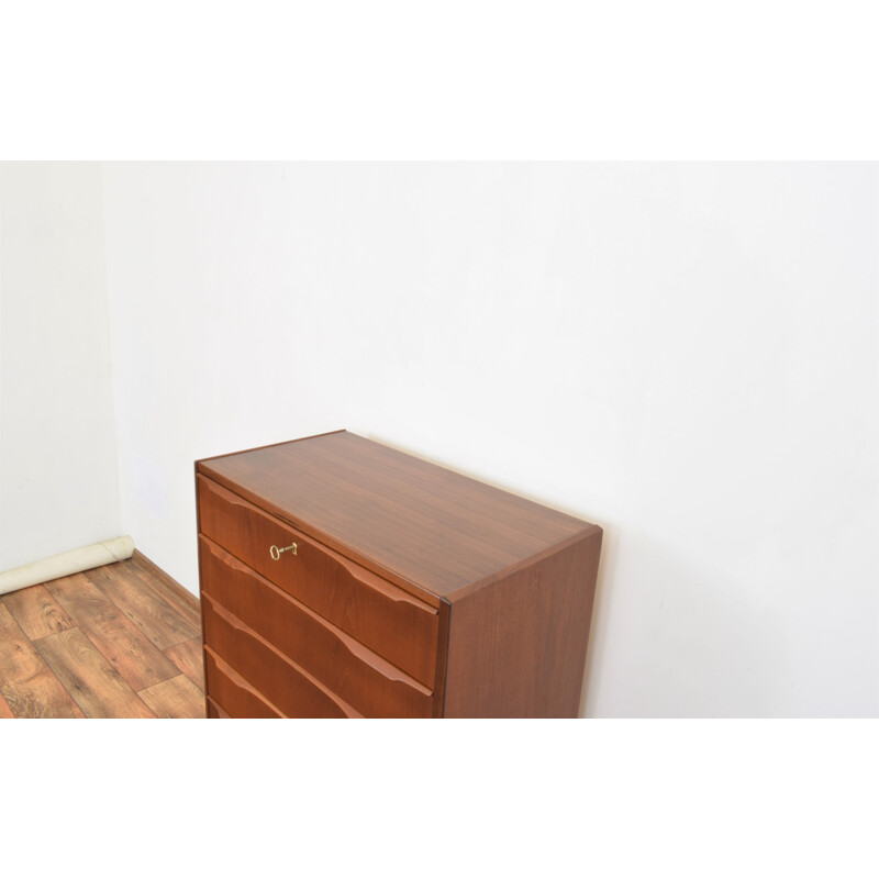 Mid-century Danish teak chest of drawers, 1960s