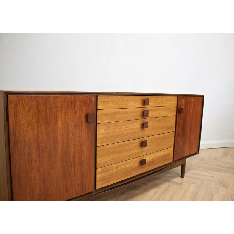 Teak vintage sideboard by IB Kofod Larsen for G-Plan, 1960s