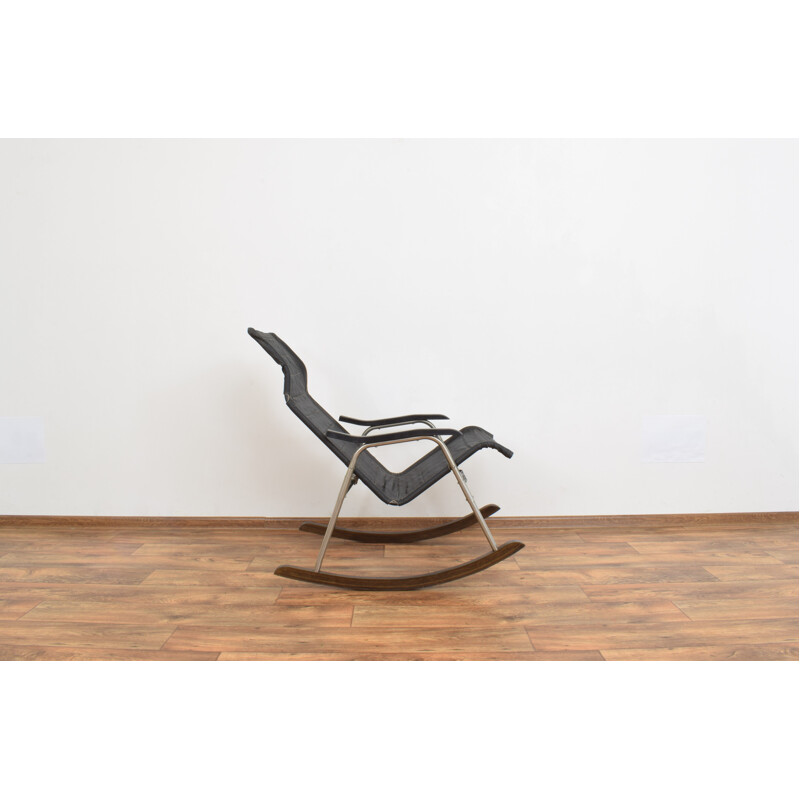 Mid-century Japanese rocking chair by Takeshi Nii, 1950s