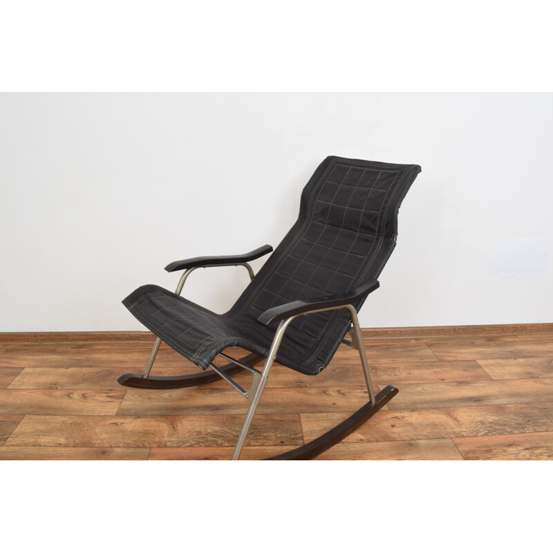 Mid-century Japanese rocking chair by Takeshi Nii, 1950s