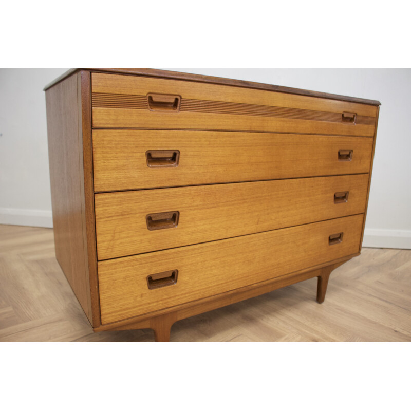 Mid-century teak chest of drawers by Butilux, 1960s