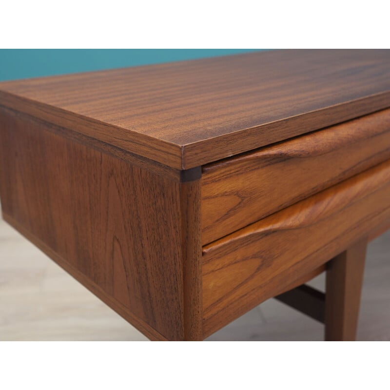 Teak vintage lowboard, Denmark 1960s