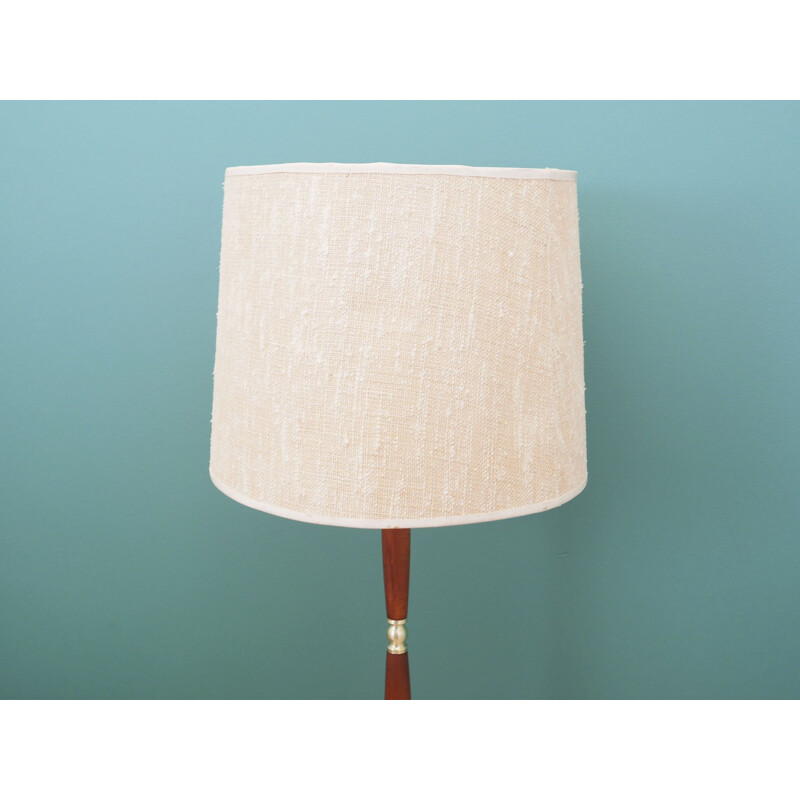 Mid century teak floor lamp, Denmark 1960s