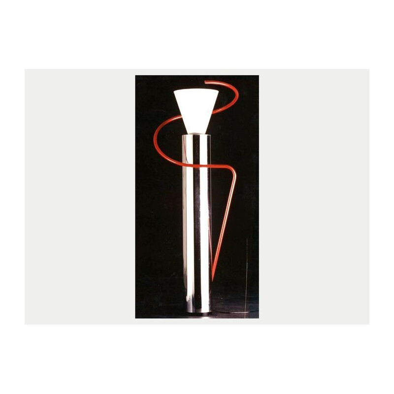 Vintage floor lamp "Luminator" by Luciano Baldessari, Italy 1974