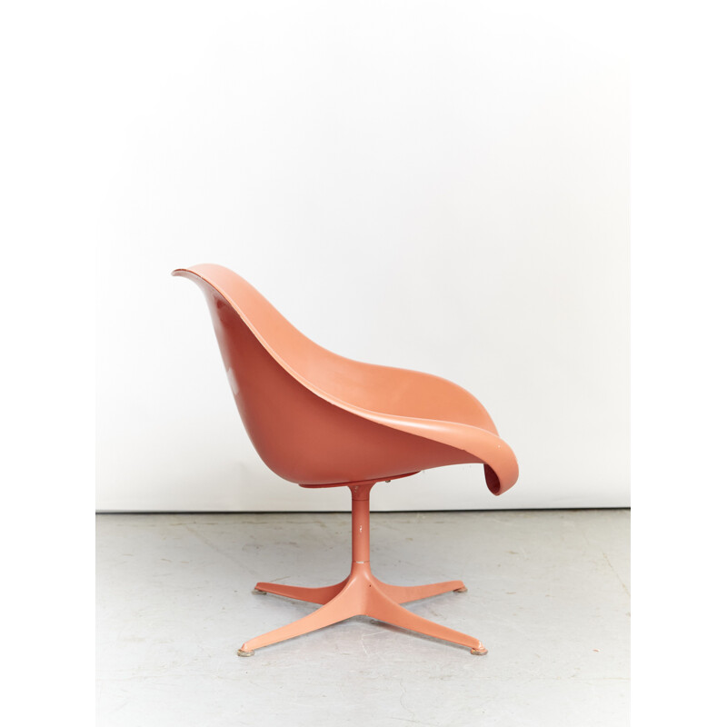 Vintage fiberglas armchair Sedia by Horst Brüning for Cor