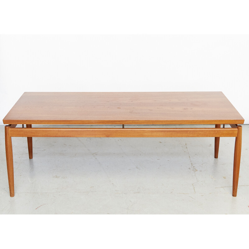 Teak vintage coffee table by Grete Jalk for France & Søn